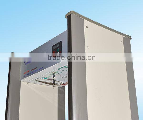 MCD-500A 6 Zone security metal detector Special Events Metal Detector walk through scanning door scanner gate