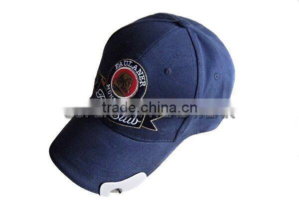 2014 new design embroidered beer bottle opener hat
