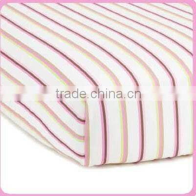 wholesale 100% cotton Jersey fitted sheet for baby