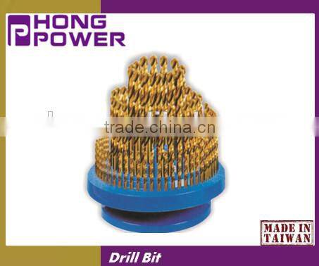 HSS DIN338 M2 good quality Industrial Titanium Straight Shank Drill Bits