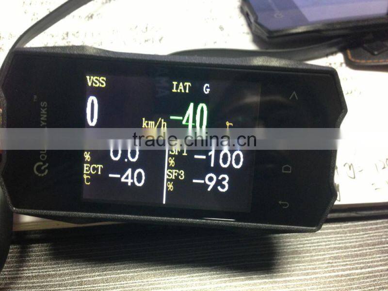 OBDII auto trip computer TurboGauge VI (black, color screen)