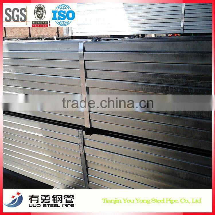 astm a500 200x200 galvanized square steel pipe