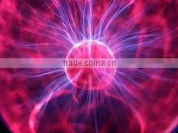 christmas 3' decorative battery operated plasma ball