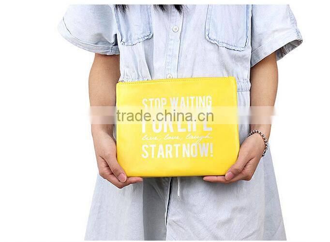 2015 new design colors nylon cosmetic bag for stock