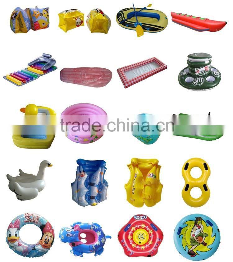 Large pentagonal inflatable towable water toys