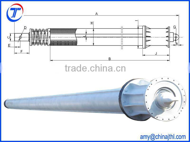Drill tools locking type hydraulic rotary drilling rig interlocking kelly bar