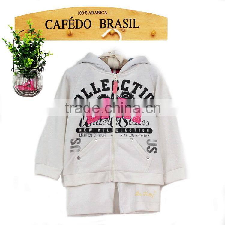 Winter soft children's Warm kids clothing set