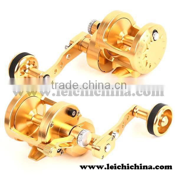 Lever drag top quality JAT400 fishing reel trolling