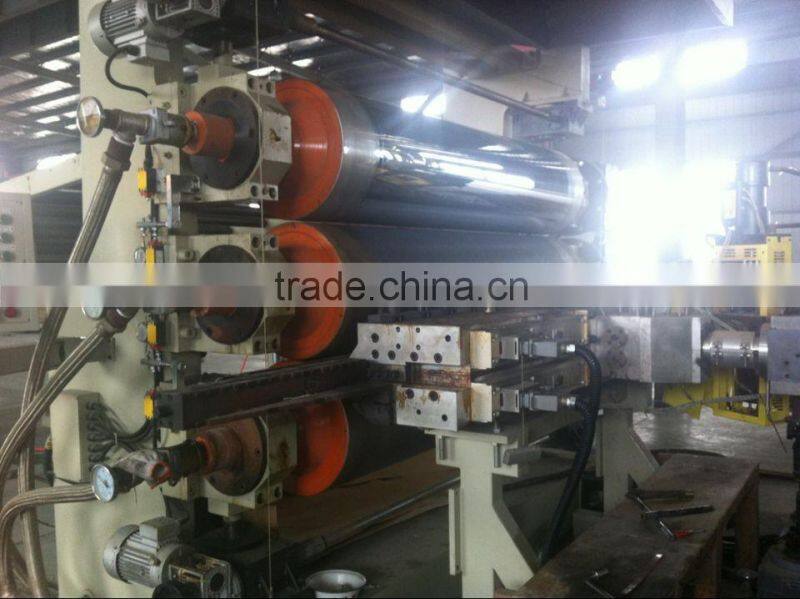 PE Single Wall Corrugated Pipe Production Line