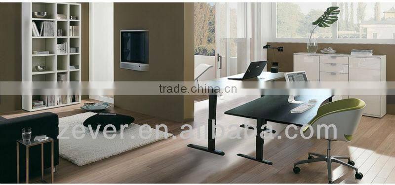 Two legs electric height adjustable office desk