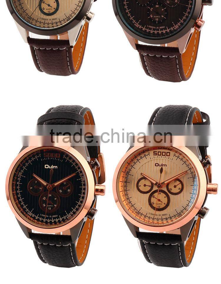 Japan movt quartz watch stainless steel back wholesale wrist watch