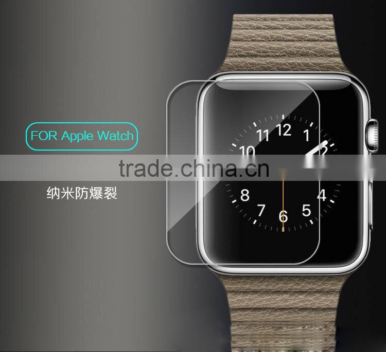 clear tempered glass screen protector for Apple Watch