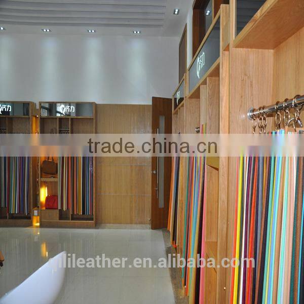 QILI 2015 Pu coated leather for bag making