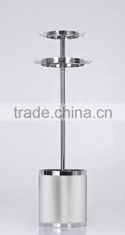 Leather belt roating belt display racks