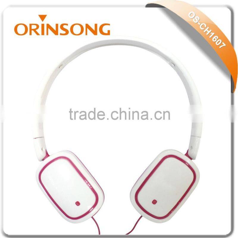 Factory directsales wholesale new products headphone strong driver