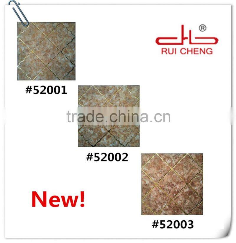 Fujian New design 300x300mm gold plating wall tiles from factory