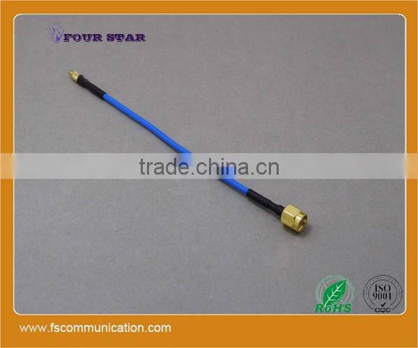 RG405 Cable Assembly with SMA RP-Male to MMCX Male Connectors