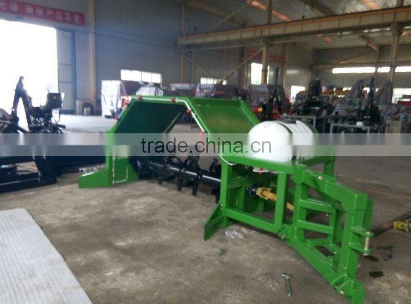 Animal dung manure fertilizer compost turner mini 2m width