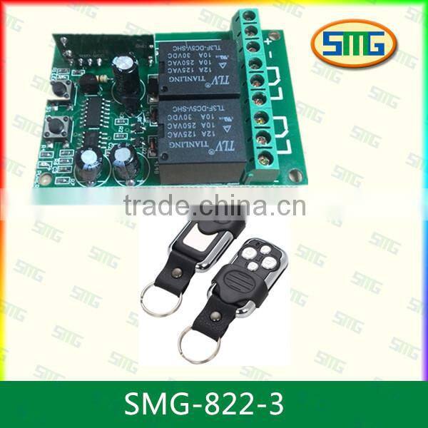 2 Channels transmitter and receiver remote control 433 SMG-822