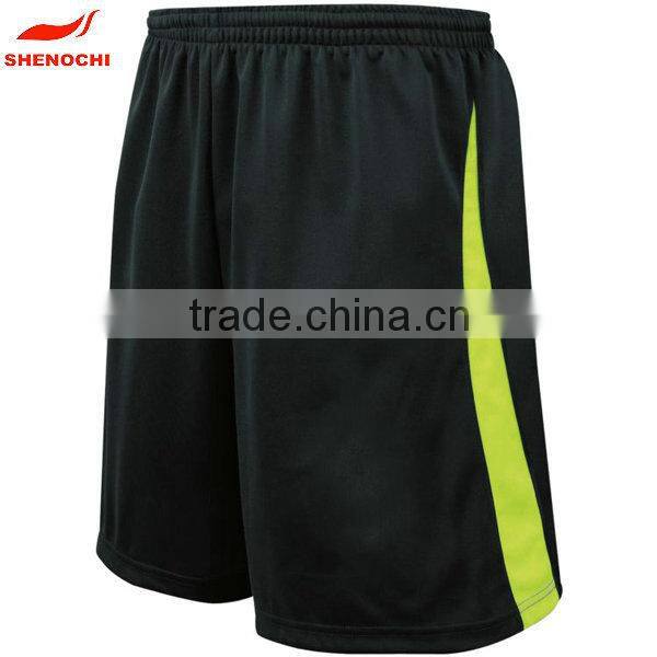 Orange Sublimation Printing Wholesale Soccer Shorts OEM Service