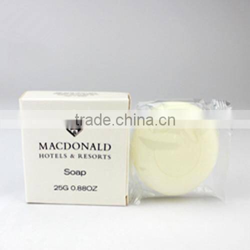 Disposable hotel body washing goat milk soap