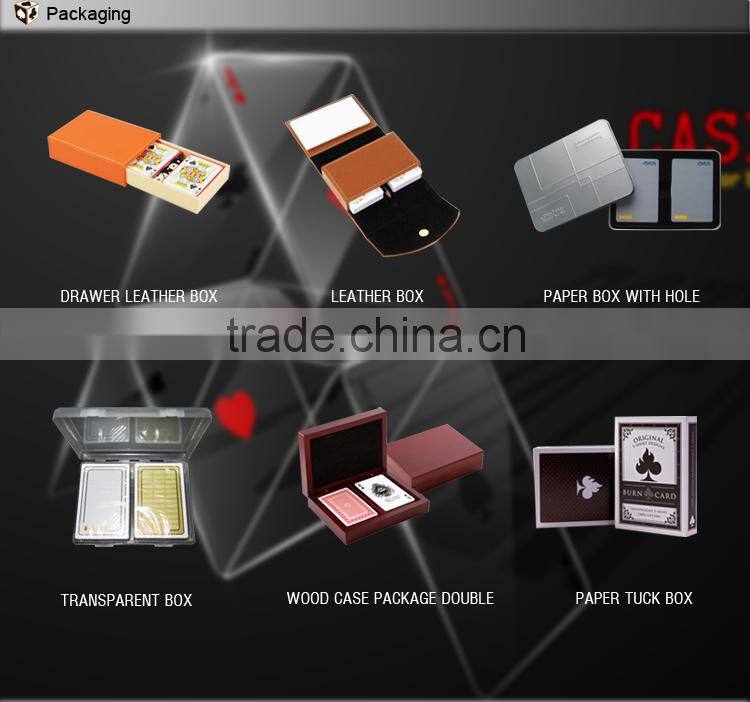 high end cards for blister packaging for advertising promotional gift casino game wholesale