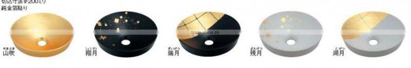 Ceramic parts round wash basin KAKUDAI useful and beautiful space