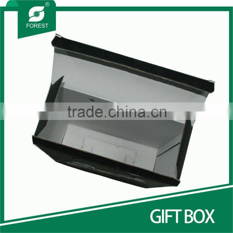 OEM HAND MADE PAPERBOARD GIFT BOX WITH GOLD HOT STAMPPING