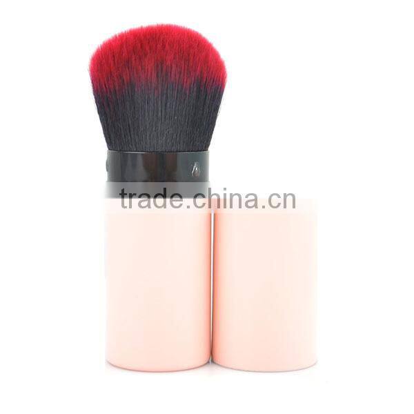 Retractable makeup brush