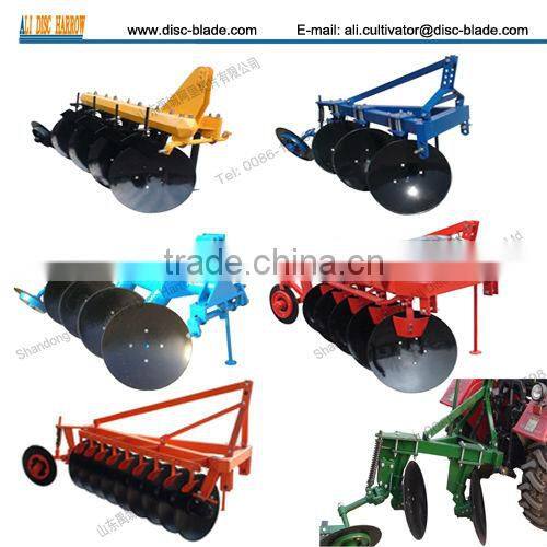 Tractor mounted 3 discs agricultural Tubular Disc Plough