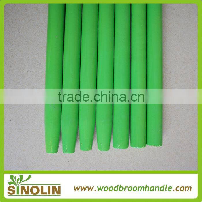 color painted wooden shovel handle rake handle