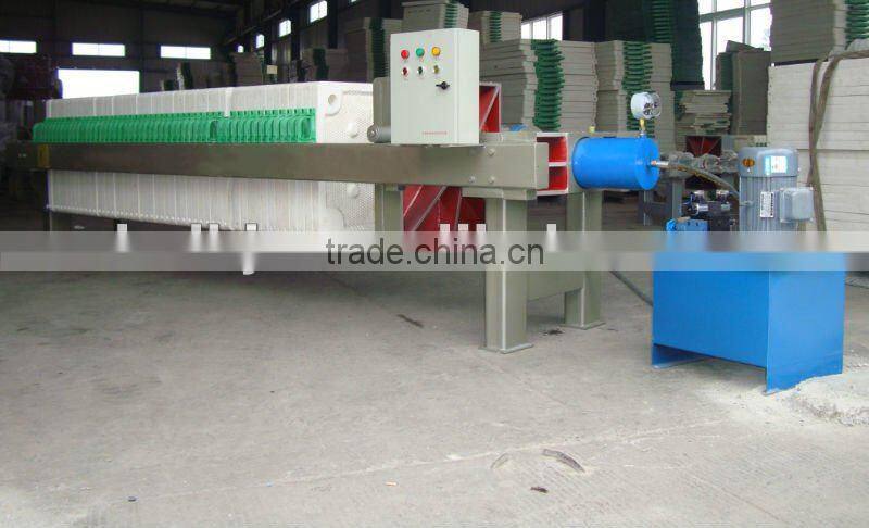Hot selling Plate and Frame Type Sludge Filter Press