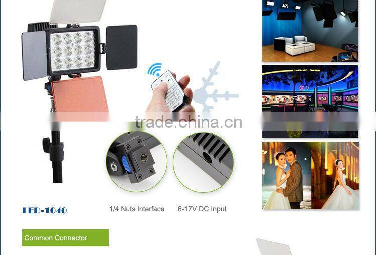 On Camera LED Video Light Lamp For Nikon D7200 D7100 D7000 DSLR