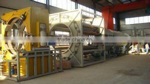 plastic HDPE PE PP PPR pipe extruding machinery