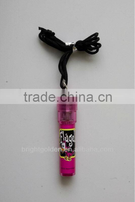 Promotional flashing led whistle