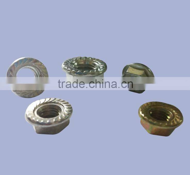fasteners hex flange Nuts and bolt DIN EN ISO 4034/DIN 6923
