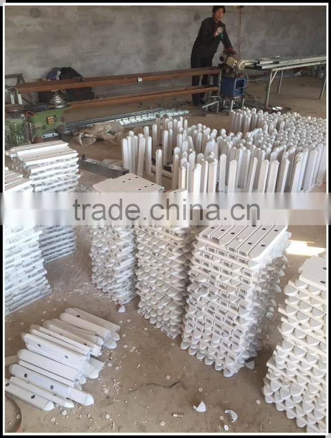 White UV-PVC villa fence/vinyl fence for garden