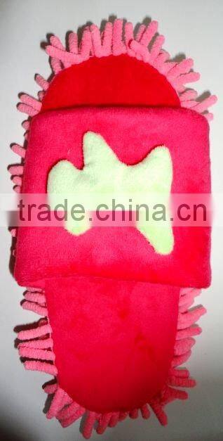 Indoor cleaning slipper