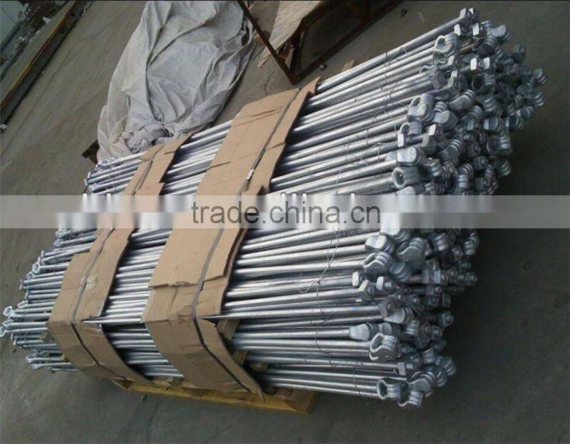 High Quality Forged Helix Screw Anchor Rod Overhead line fittings