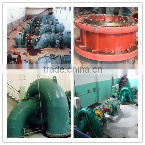 Hot sale hydropower turbine/ 1.1MW Francis turbine generating unit