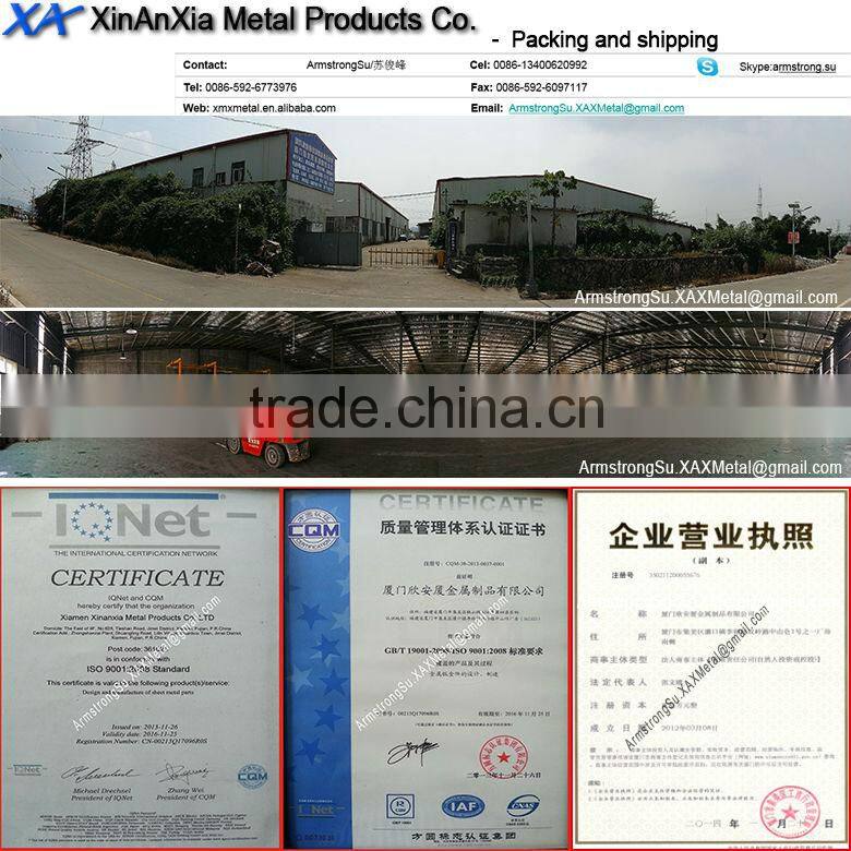 XAX02TD OEM metal fabrication ss304 ss316 Recessed Toilet Tissue Dispenser