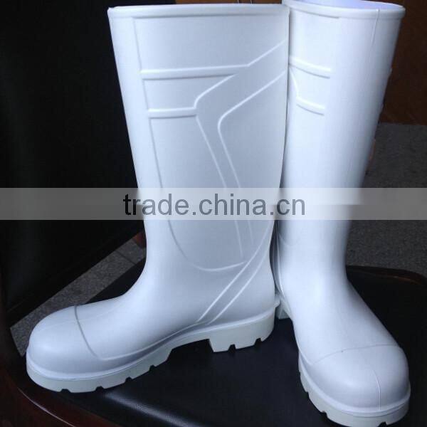 2015 newest PU working safety boots with steel toe