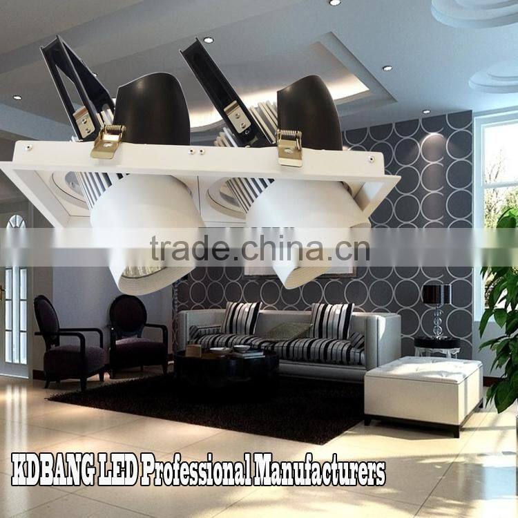 High Efficiency top quality 2*40w led track spot light