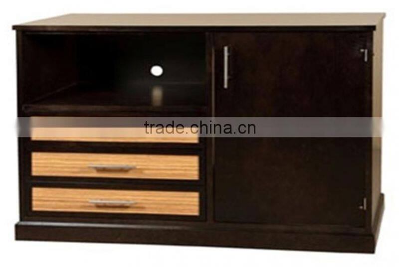 hot sale wood tv cabinet for usa hotel furniture