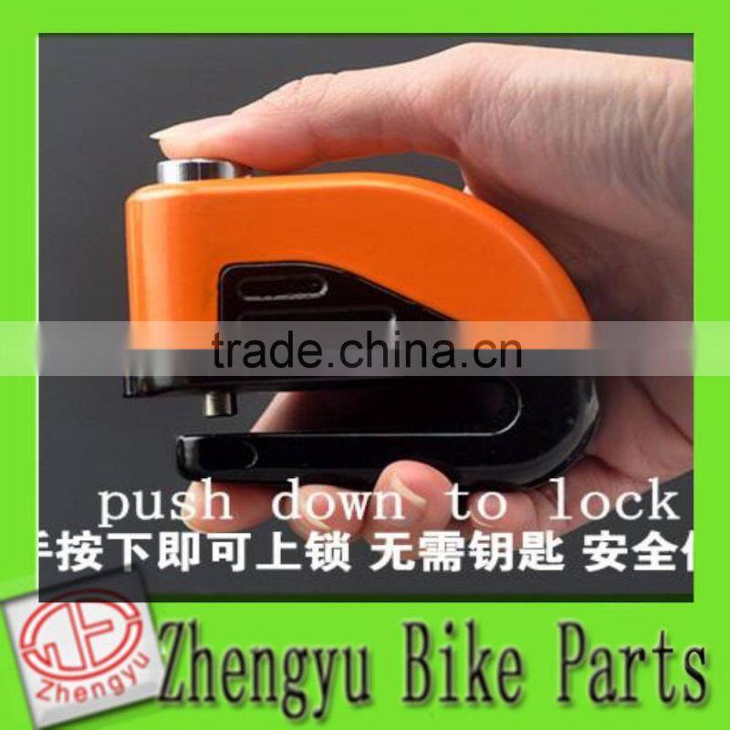 2014 hot sale smart bicycle disc alarm lock/ motorcycle disc alarm lock