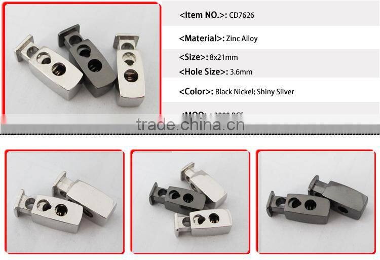CD7626 Popular Metal Spring Cord Toggle for Sale