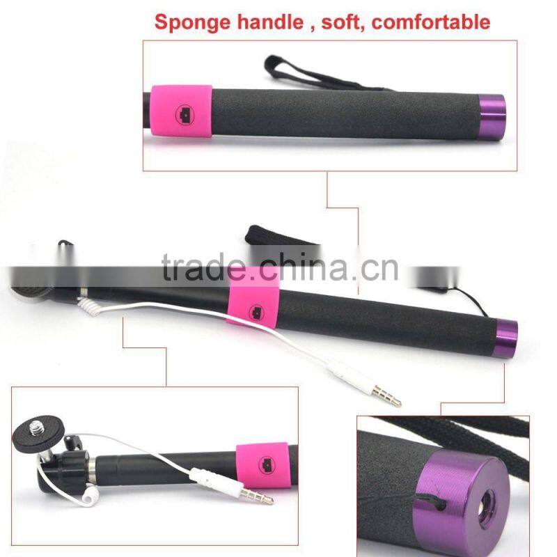 Cable take pole stick pole for Hero action camera