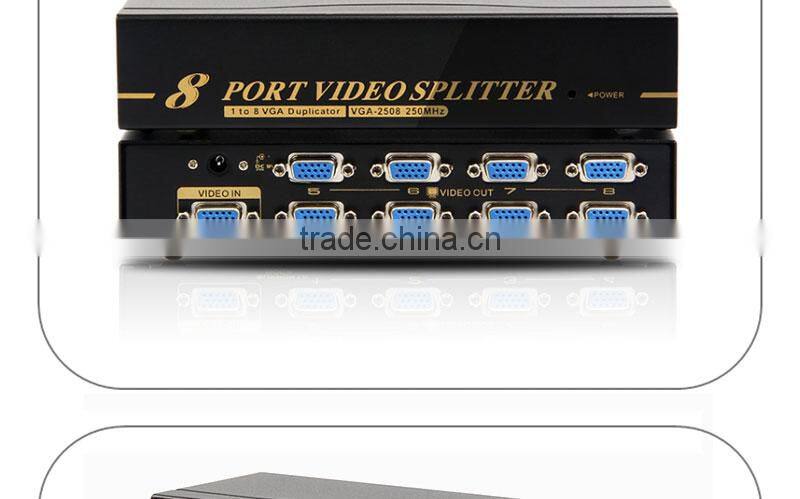 Vision 2016 8ports 1x8 VGA Splitter for meeting conference