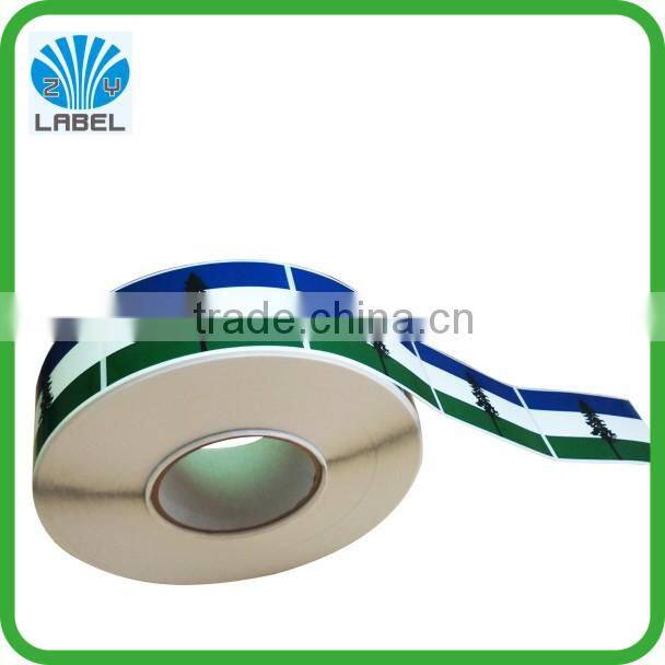 Printing customized roll paper adhesive label