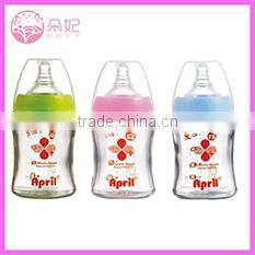 High quality silk printing PP feeding bottle , DF-432 PP feeding bottle wholesale